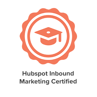 hubspot inbound marketing certification of eight media