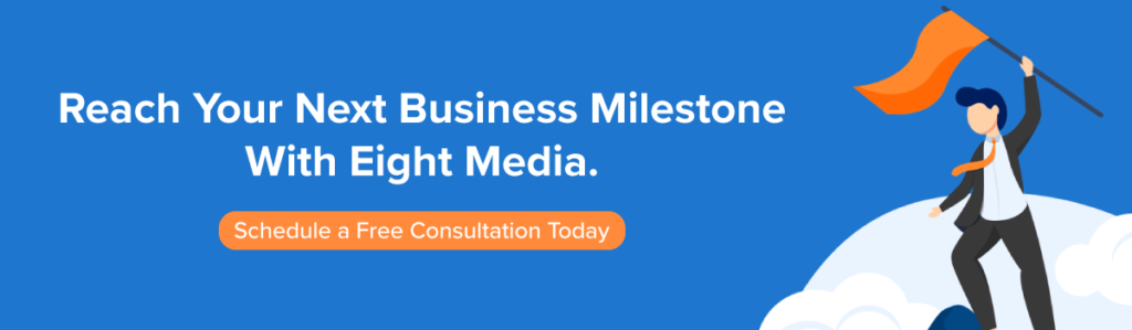 Eight Media help businesses establish their brands and reach their audience using Social Media marketing as one key part in the digital marketing strategy.