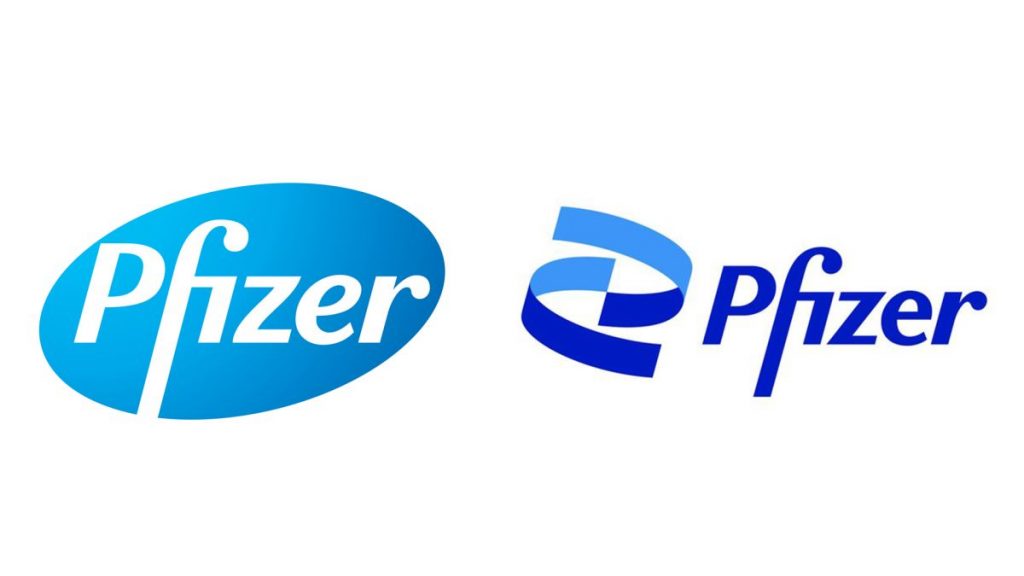 Pfizer unveiled its new brand to be updated and modernized