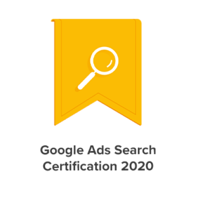 GAds Search Certification 2020 New 2022