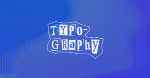typography in creatives and design